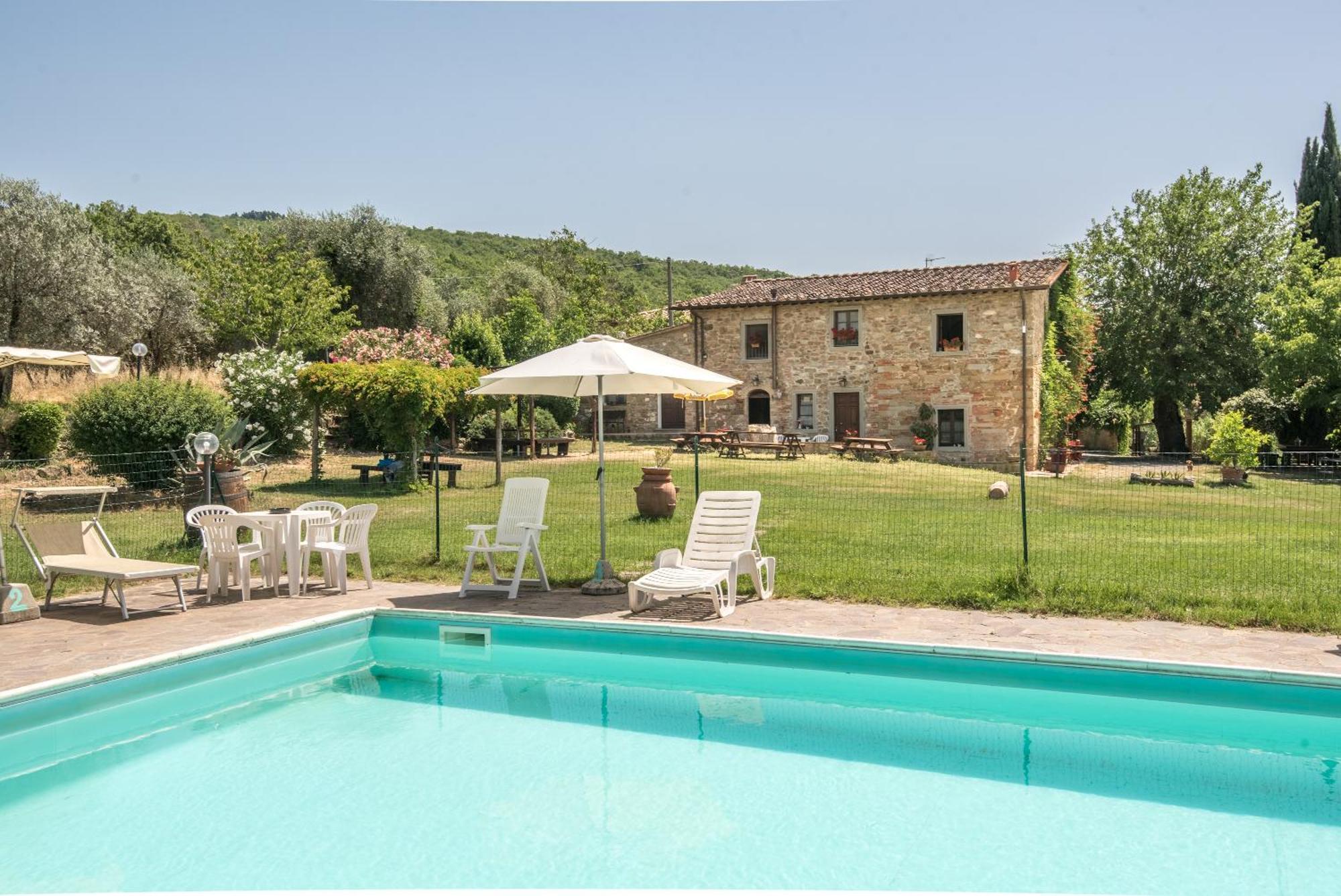 Villa Poggio Primo - Bilocale Brando à Castiglion Fibocchi Extérieur photo