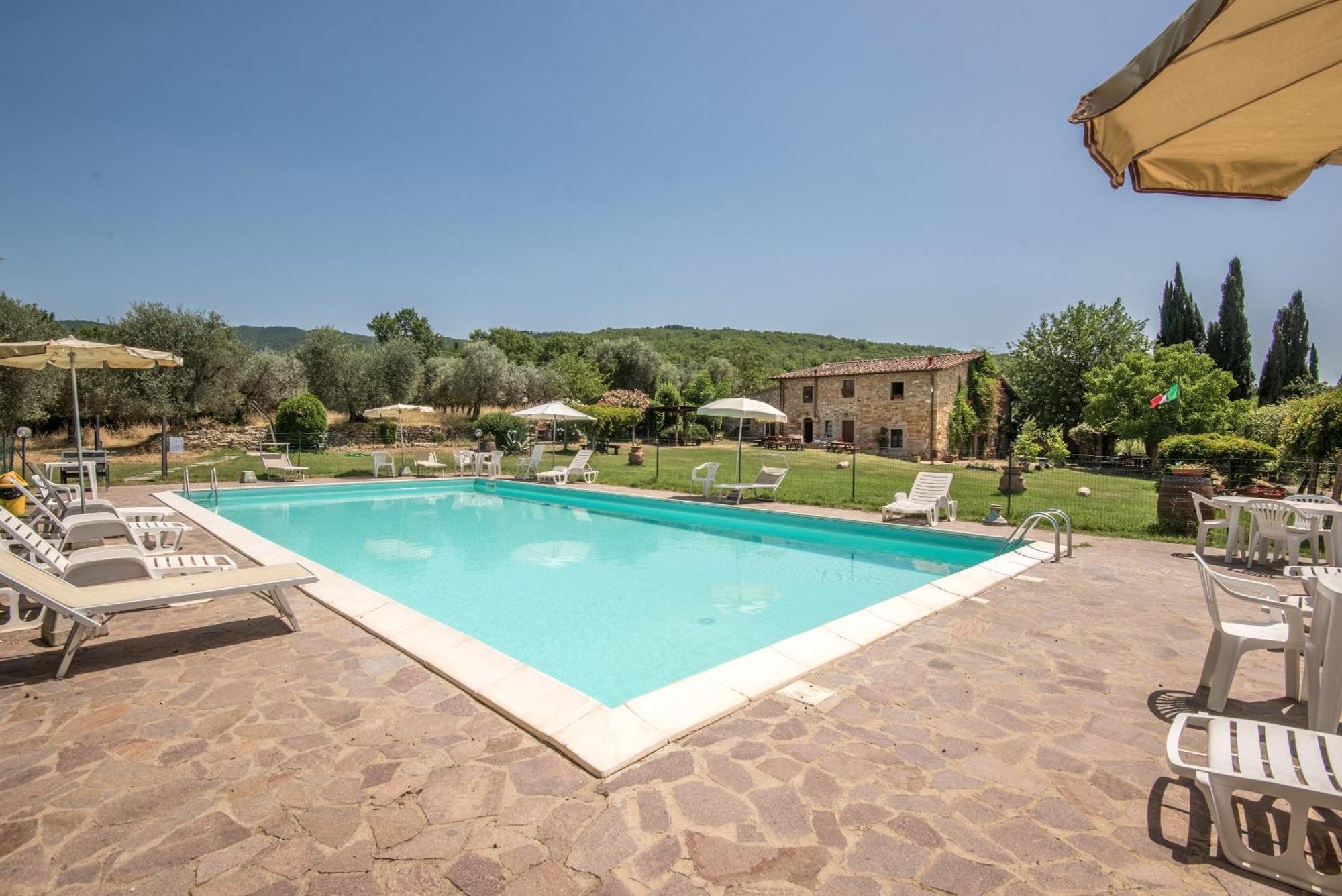 Villa Poggio Primo - Bilocale Brando à Castiglion Fibocchi Extérieur photo