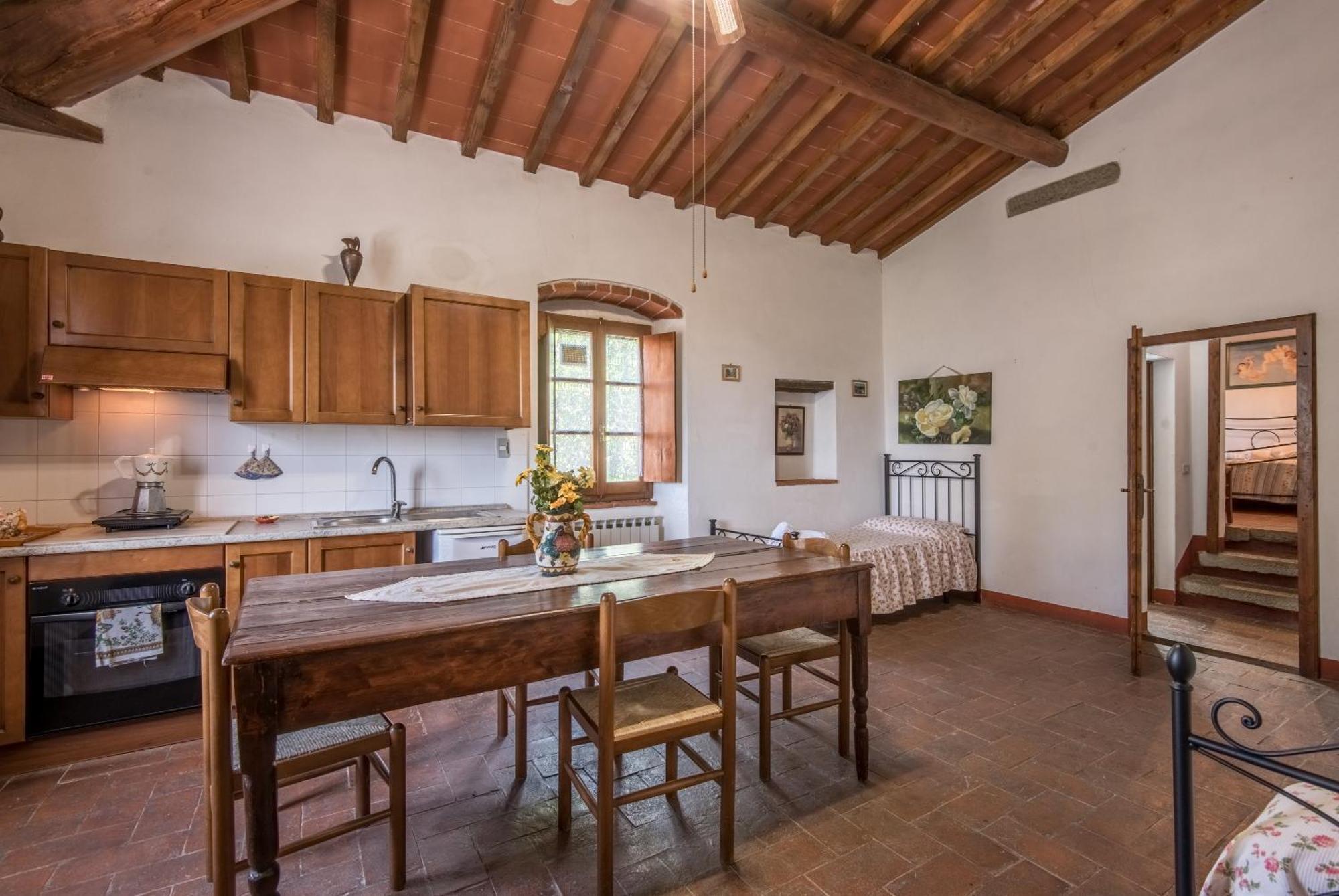 Villa Poggio Primo - Bilocale Brando à Castiglion Fibocchi Extérieur photo